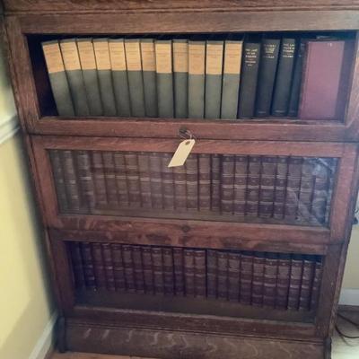 SOLD $150 barrister bookcase 