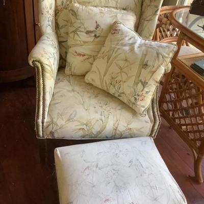 $25 chair & ottoman 