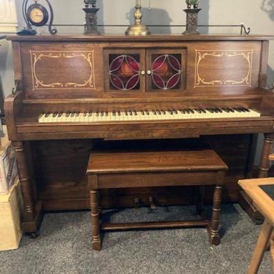 Player Piano with rolls included
