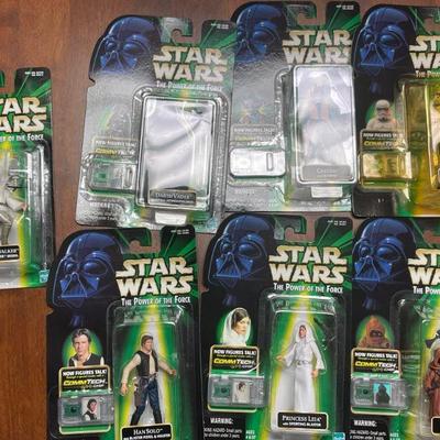 Star Wars Figs new in pkg Comm Tech Chips