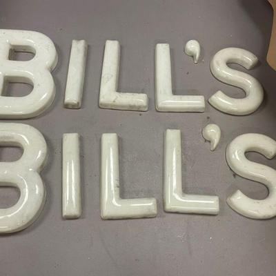 Big Plastic Letters
