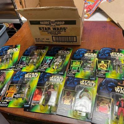 Star Wars Figs new in pkg