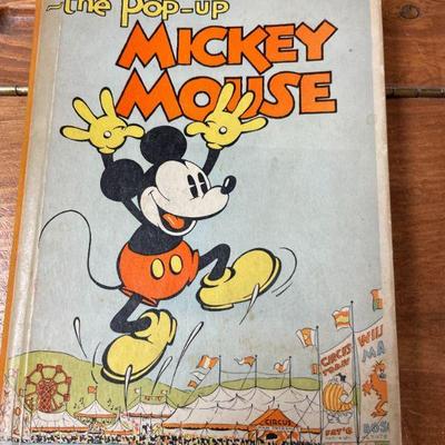 1933 Original Pop-Up Mickey Mouse