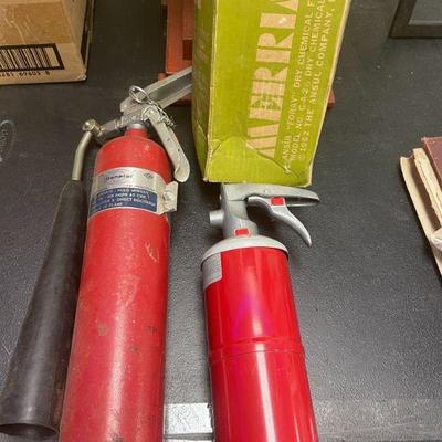 2 Fire Ext (one in box)