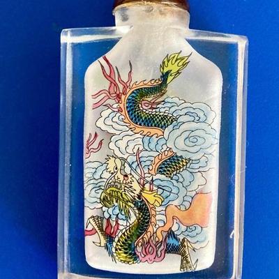 HGS087 Dragon Snuff Bottle