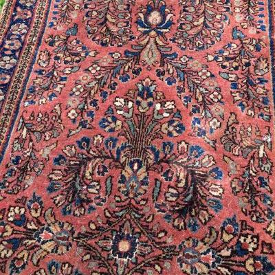 HGS155 Antique Oriental Handknotted Rug