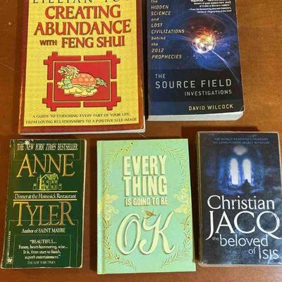 HGS181 Set Of 5 Books - Spirituality, Healing & More