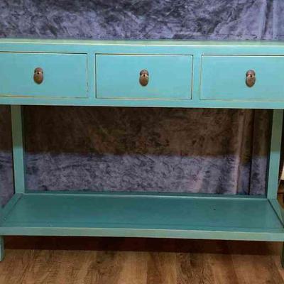 HGS222 Green Wood Hutch