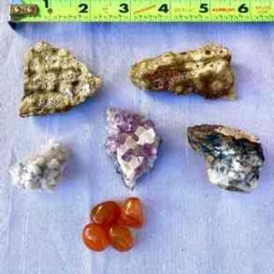 HGS102 Jasper, Amethyst , Carnelian And More
