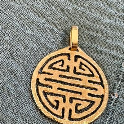 Happiness pendant in 18kt