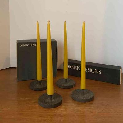 Dansk Candle holders and candles