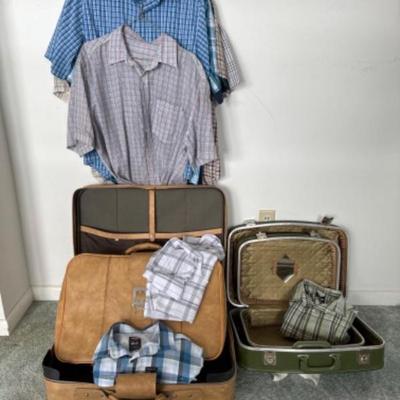 Vintage Suitcases and Men's Retro Shirts