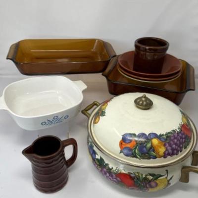 Vintage Dishware-Corning Wear , Anchor Hawking Fire King and more