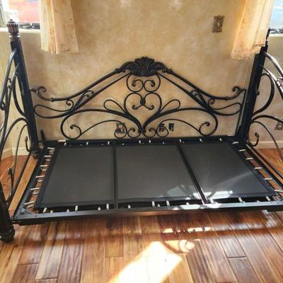 Two tier/mattress bed frame-metal