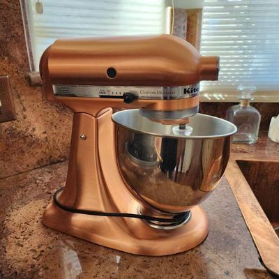 Kitchen Aid stand mixer Copper edition