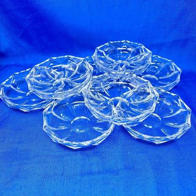 German CrystalÂ Dessert Plates