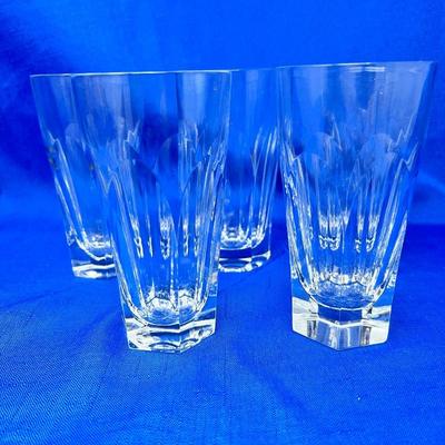 German CrystalÂ Wine, Champaign, Tall Glassed inÂ Sonja Pattern byÂ NACHTMANN
