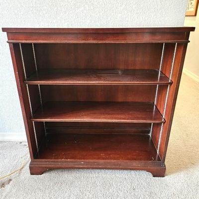 Solid Cherry Book Shelf with Adjustable Shelves - 36