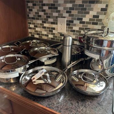Cuisinart pot set with tags still on