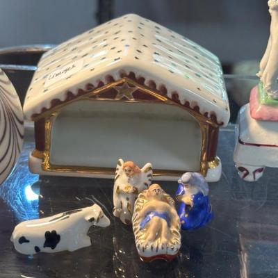 Limoges nativity scene