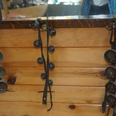 Sleigh bells and also the store bells that were used on the early general store doors. 