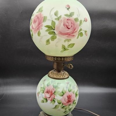 Vintage Gone With the Wind Victorian Parlor Lamp