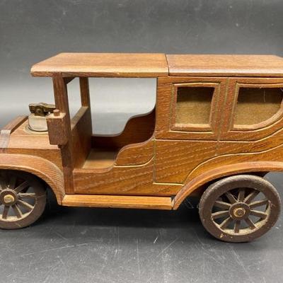 Wooden Car with Lighter and Cigarette
Compartment, by Chase Japan