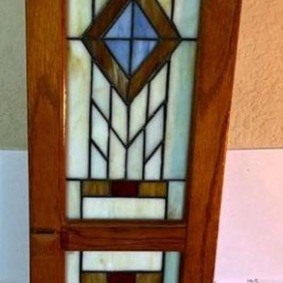 Stained Glass Vertical Cabinet

