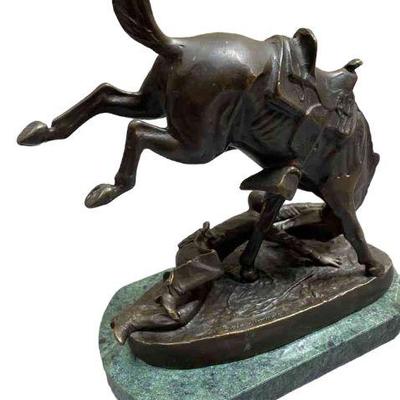 Frederic Remington Bronze Statue * Wicked Pony
