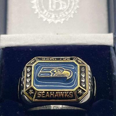 Bradford Exchange Seahawks Ring

