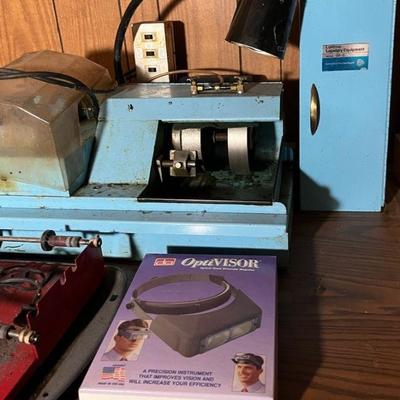 Lapidary Saw * Grinder * Polisher With Cutting Wheels
