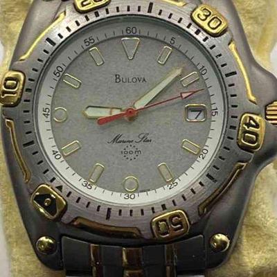 Bulova Marine Star Titanium Watch
