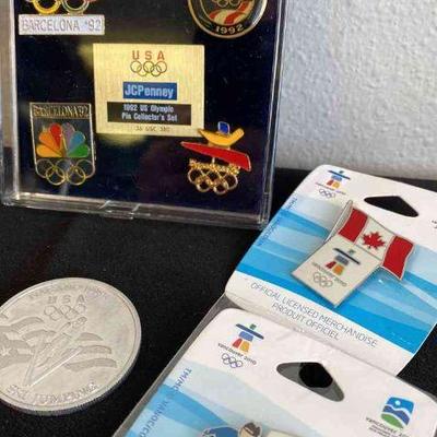 1992 Barcelona Summer Olympics * JC Penny US Olympic Pin Collector Set * 1998 Winter Olympics * Japan * Ski, Jumping Medallion * 2010...