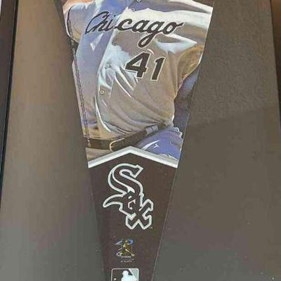 Chicago Whitesox Phillip Humber 21st Perfect Game In MLB History * Penant & Ticket
