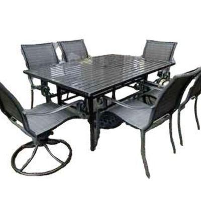 Patio Table And Chairs With Umbrella Stand
