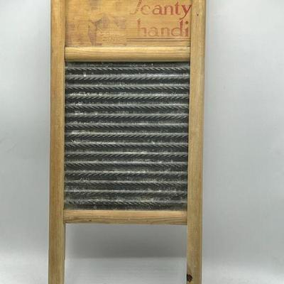 Vintage Scanty Handi Washboard
