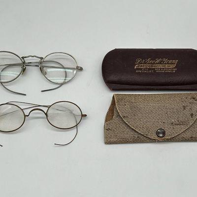 Antique & Vintage Glasses In Original Cases
