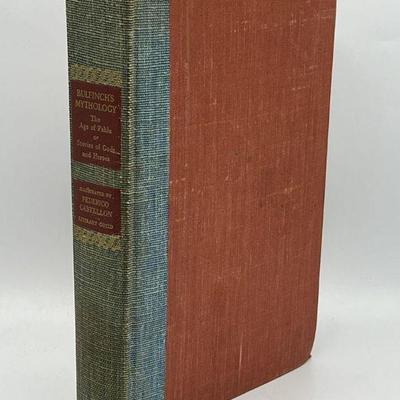 Bulfinch's Mythology Hardcover Book 1948

