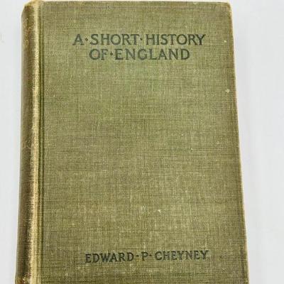 A Short History Of England 1904 By Edward P Cheney
