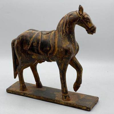 Vintage Horse Sculpture
