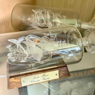 Ships in glass bottles