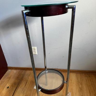 Two-tier side table