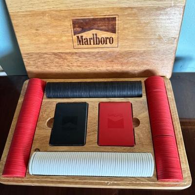 Vintage Marlboro Poker Set