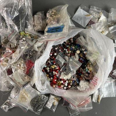 Lot 195 | Large Lot of Beads & Jewelry Making Supplies