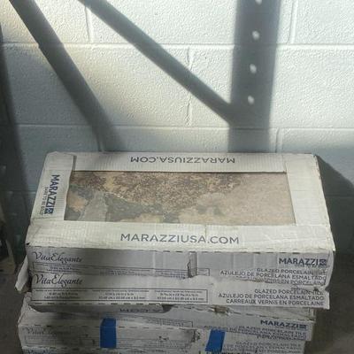 Lot 359 | 5 New Boxes Marazzi Glazed Porcelain Tile