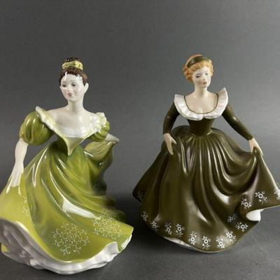 Lot 221 | 2 Vintage Royal Doulton Pretty Ladies