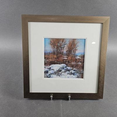 Lot 165 | Original Signed MJ Power "Winter Rust" Artwork