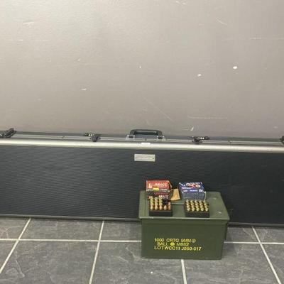 Lot 24 | Vanguard Gun Case , Ammo & Ammo Box