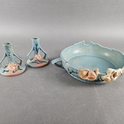 Lot 214 | Vintage Roseville Pottery Console Bowl & More!