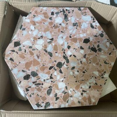 Lot 362 | 6 New Boxes Terrazzo Earth Tiles